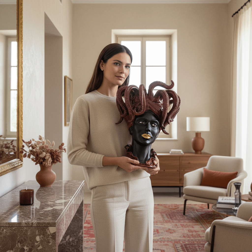 Testa di Moro Puppu bordeaux - Sua Maestà Sicilia