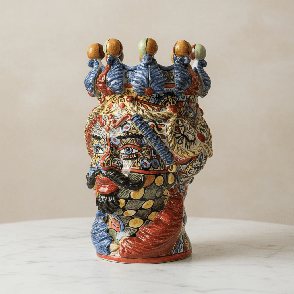 Testa di Moro Sicilyart Demetra - Sua Maestà Sicilia