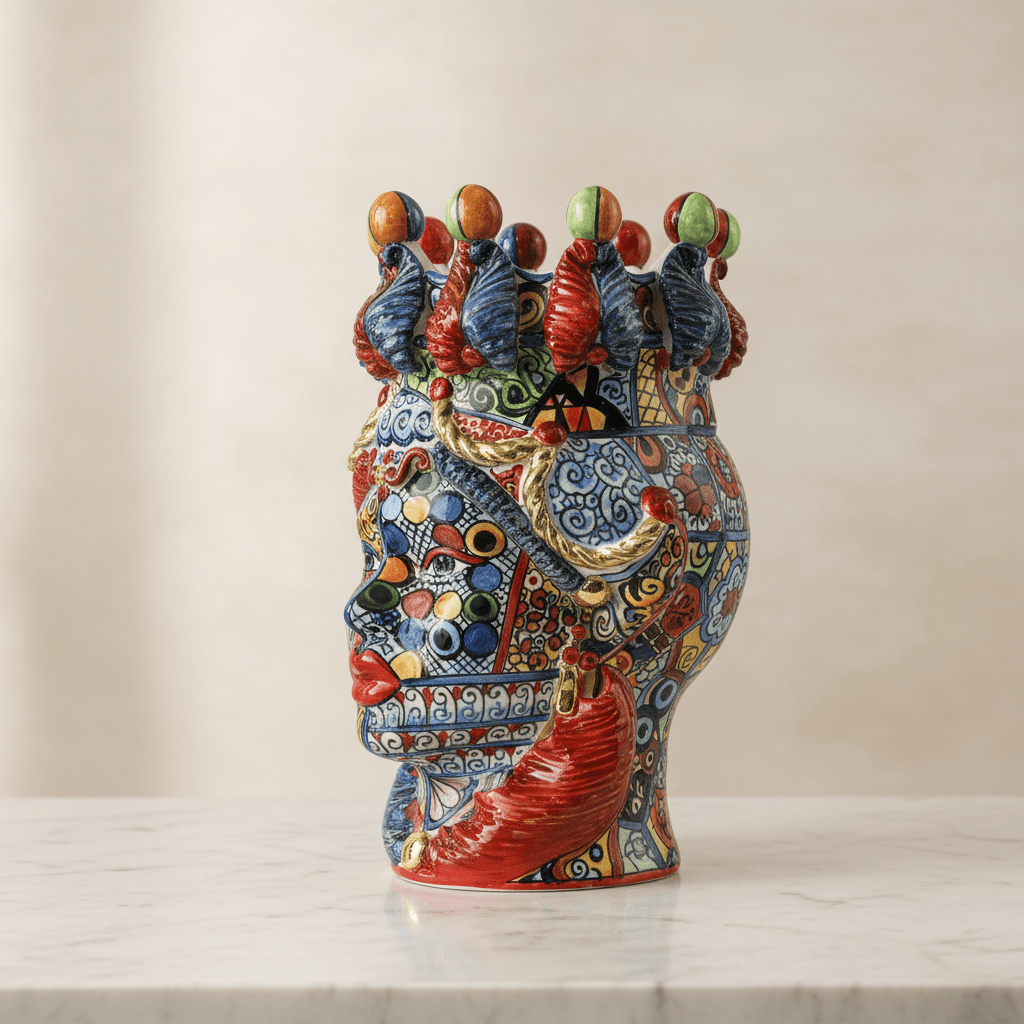 Testa di Moro Sicilyart Demetra - Sua Maestà Sicilia