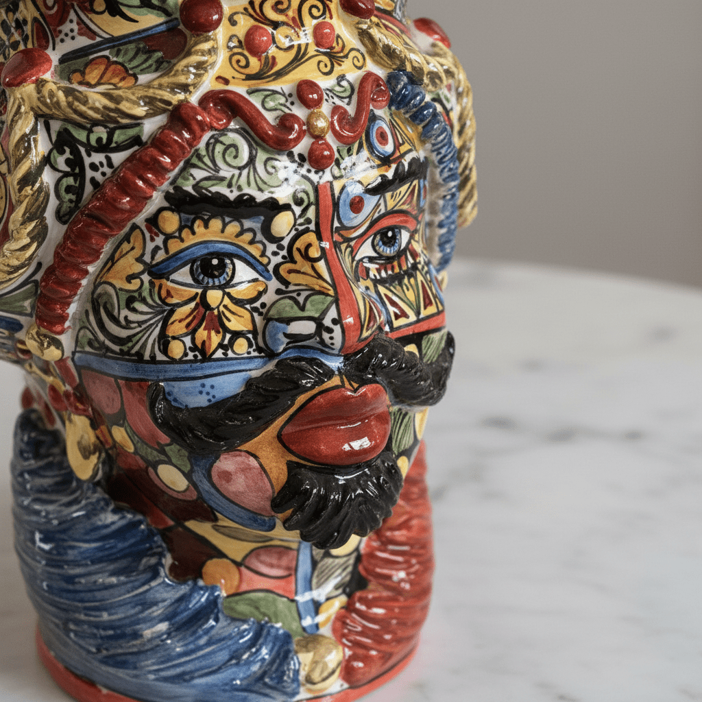 Testa di Moro Sicilyart Demetra - Sua Maestà Sicilia