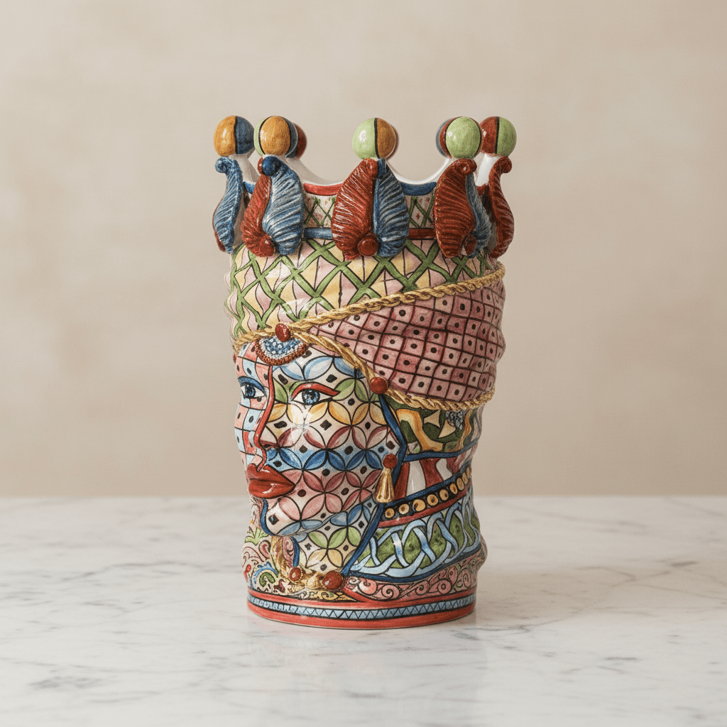 Testa di Moro Sicilyart Frida - Sua Maestà Sicilia