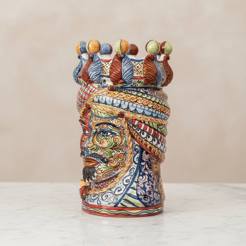 Testa di Moro Sicilyart Frida - Sua Maestà Sicilia