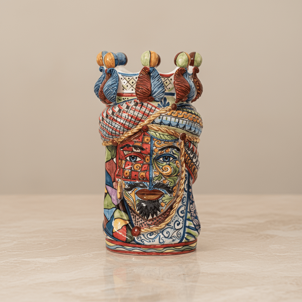 Testa di Moro Sicilyart Frida - Sua Maestà Sicilia