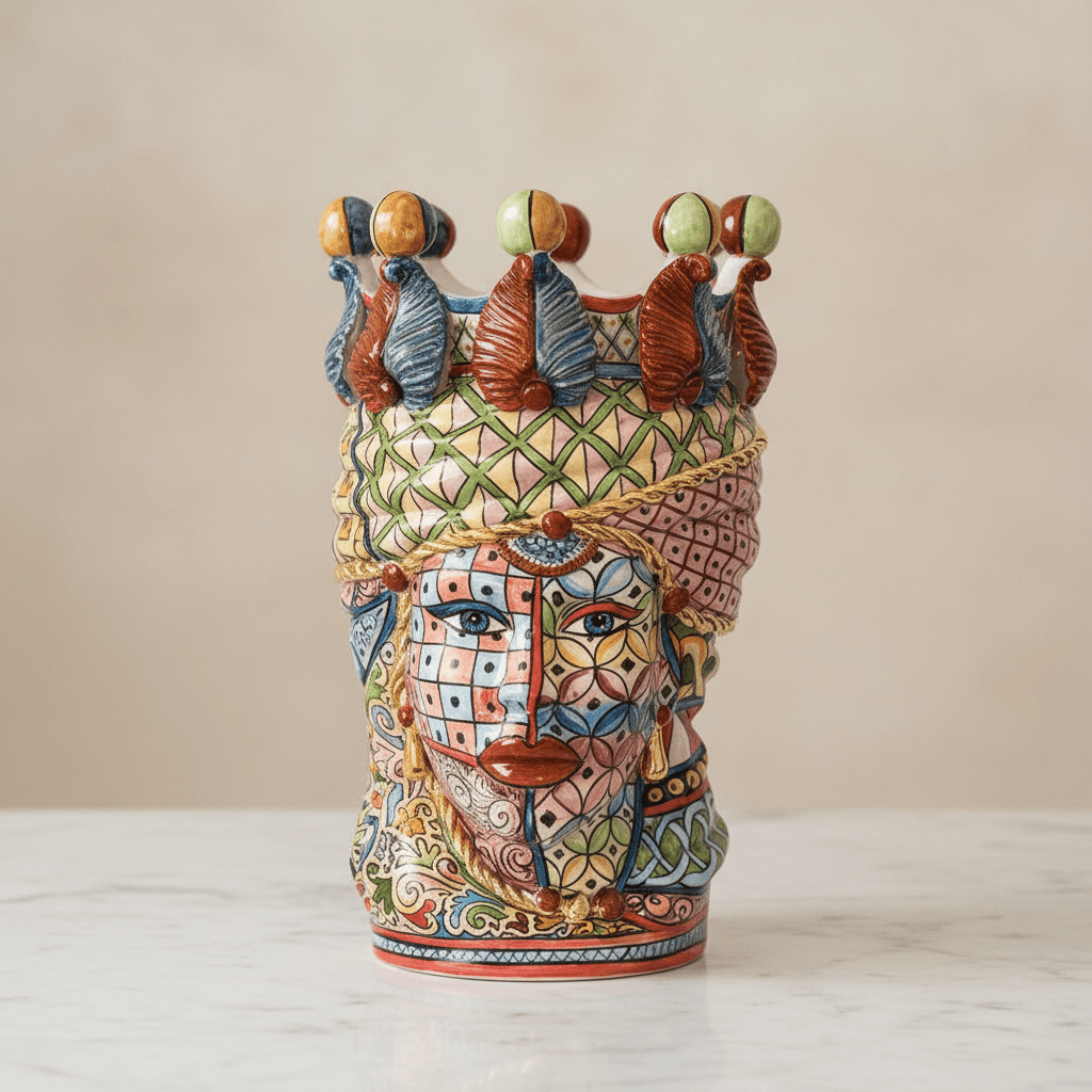 Testa di Moro Sicilyart Frida - Sua Maestà Sicilia