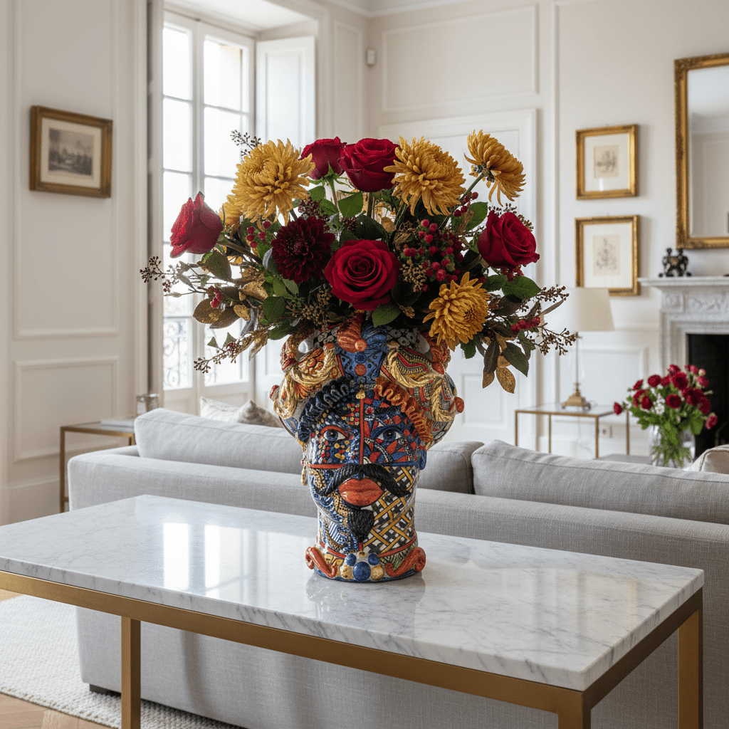 Testa di Moro Sicilyart Kore - Sua Maestà Sicilia