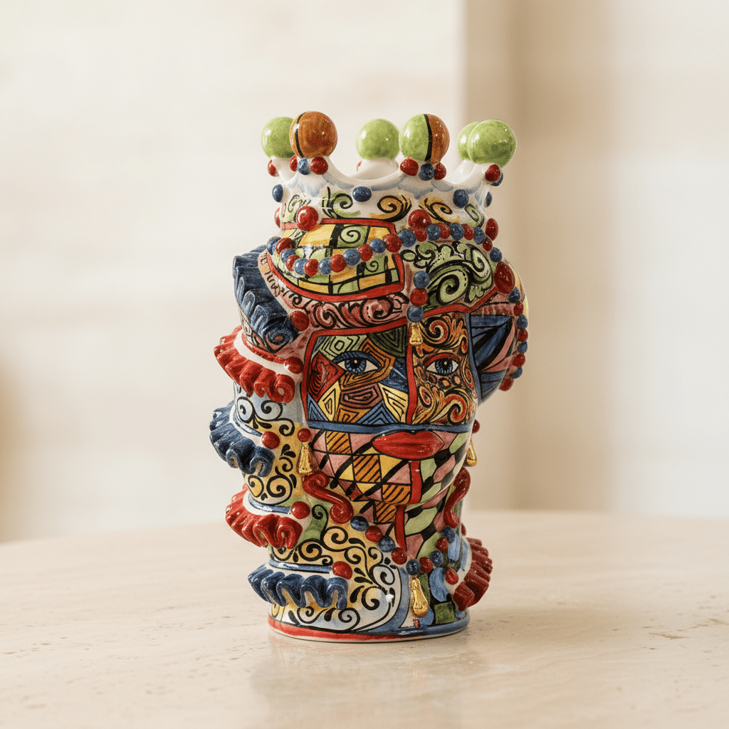 Testa di Moro Sicilyart Mediterraneo - Sua Maestà Sicilia