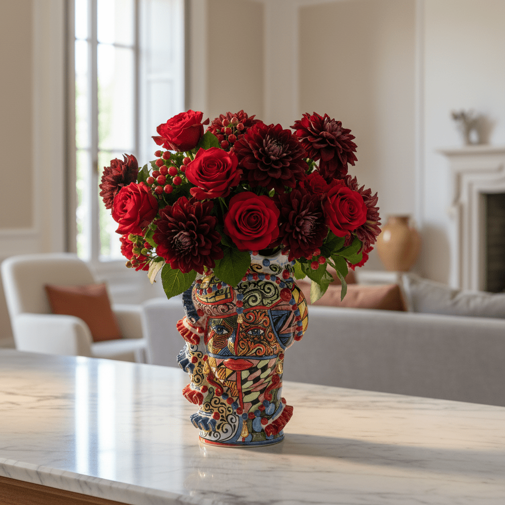 Testa di Moro Sicilyart Mediterraneo - Sua Maestà Sicilia