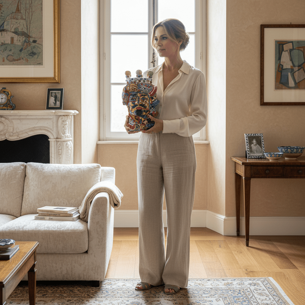 Testa di Moro Sicilyart Mediterraneo - Sua Maestà Sicilia