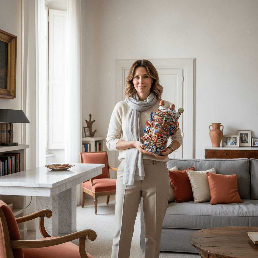 Testa di Moro Sicilyart Mediterraneo - Sua Maestà Sicilia