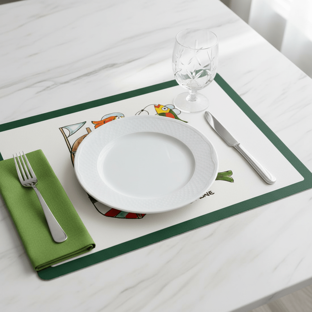 Tovaglietta Americana Pescatore - Sua Maestà Sicilia