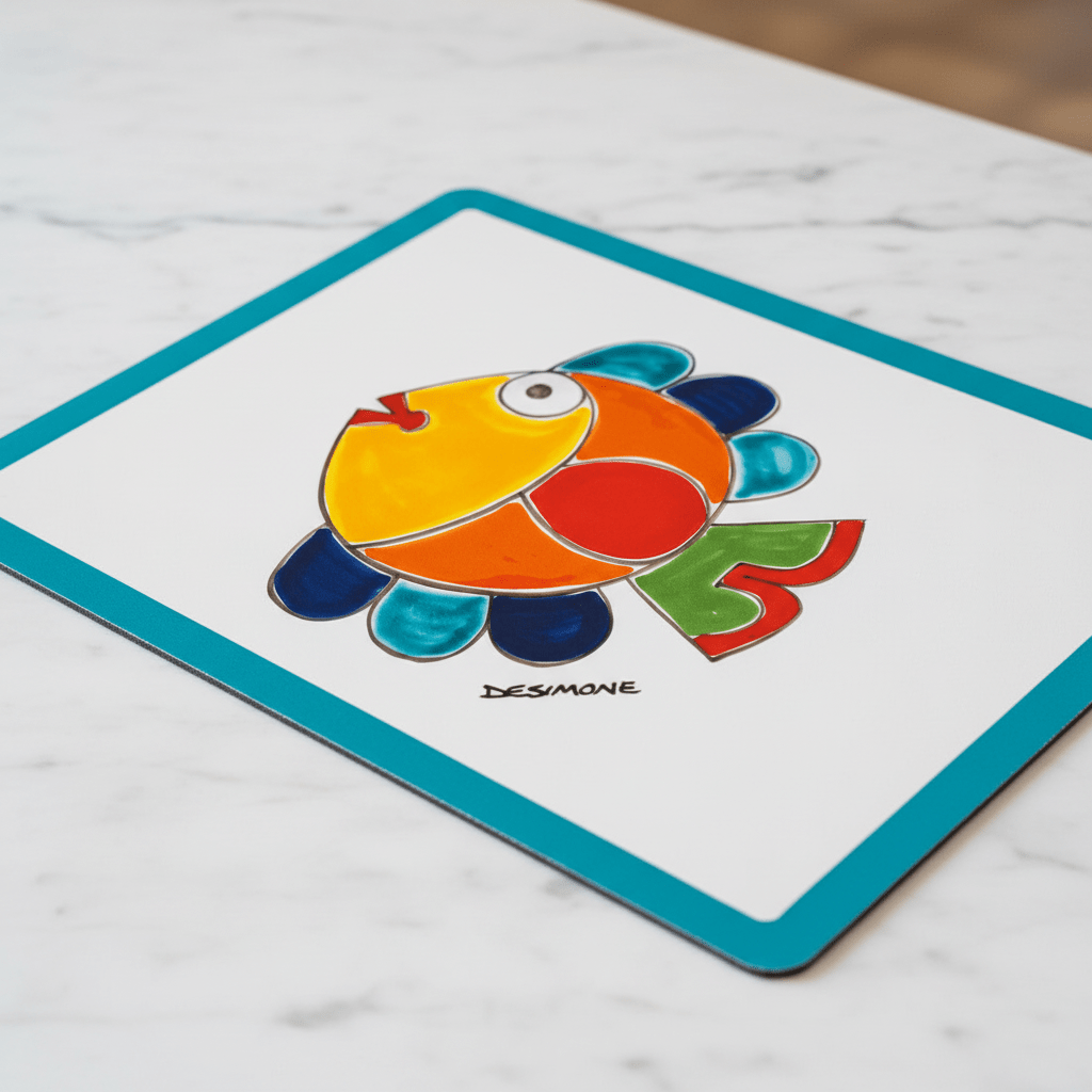 Tovaglietta Americana Pesce - Sua Maestà Sicilia