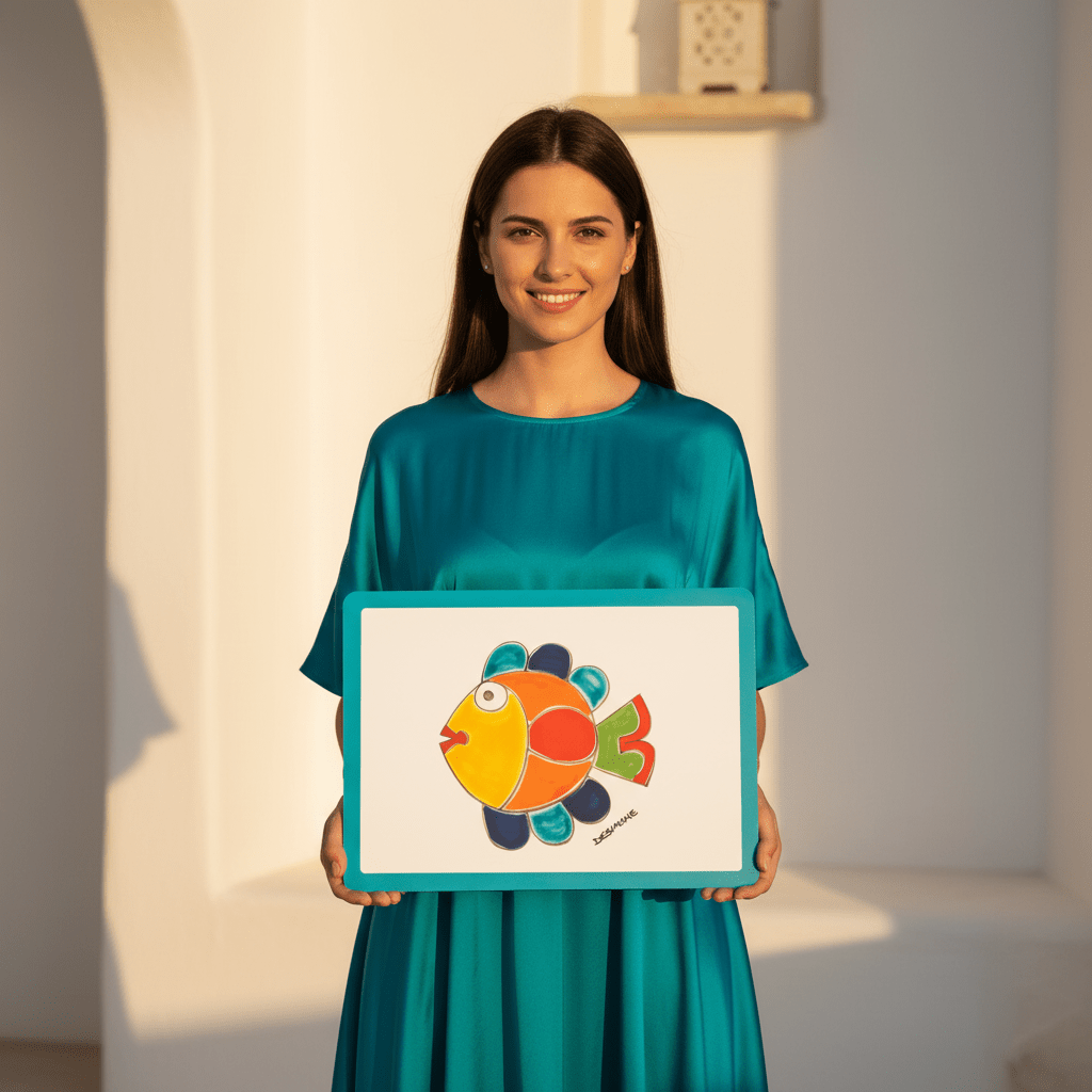 Tovaglietta Americana Pesce - Sua Maestà Sicilia