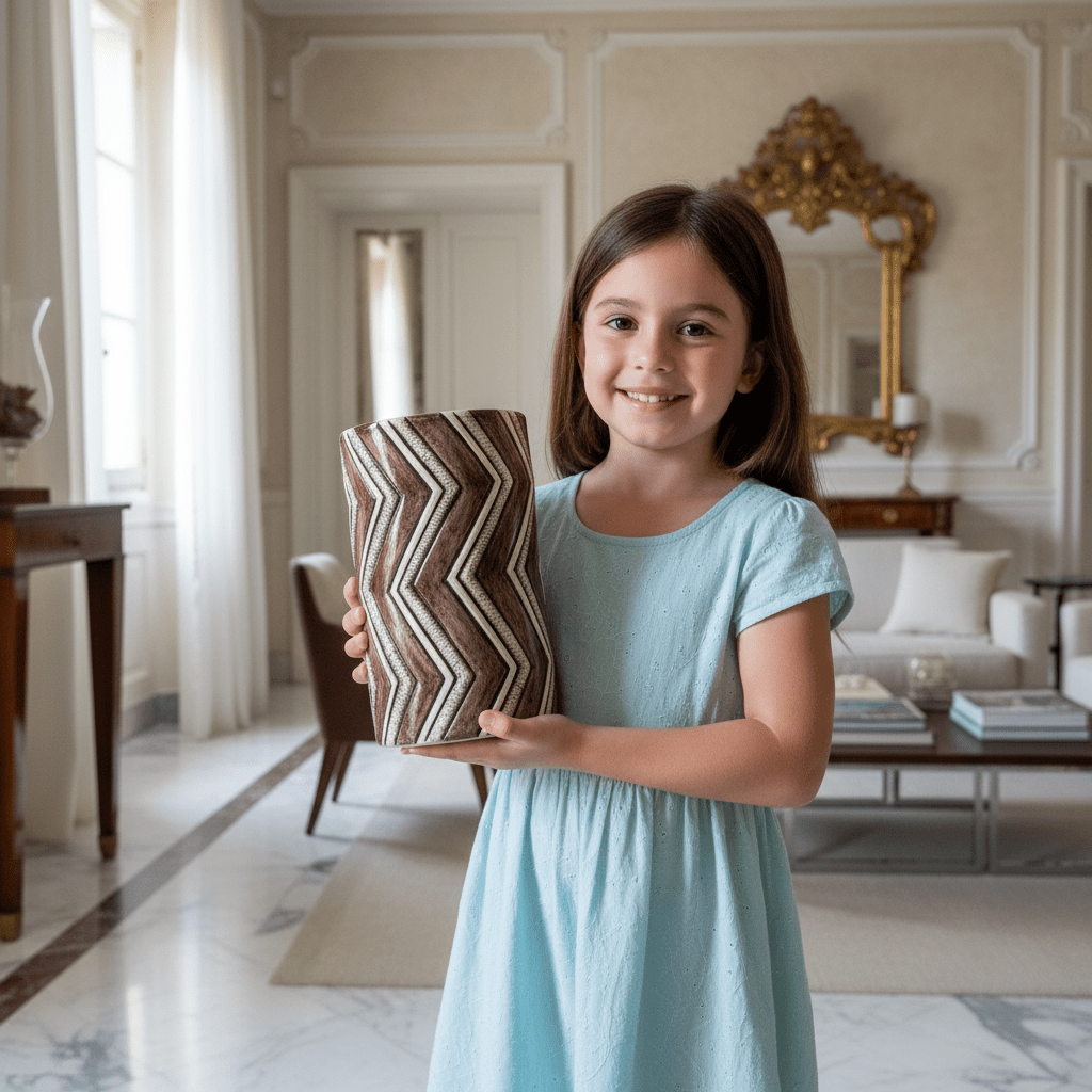 Vaso cilindro Sabbiia - Sua Maestà Sicilia