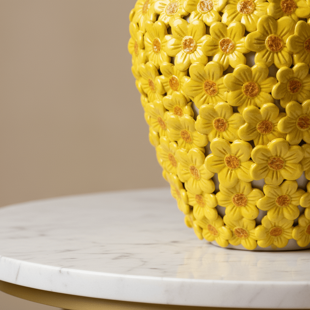 Vaso Margherite Gialle - Sua Maestà Sicilia