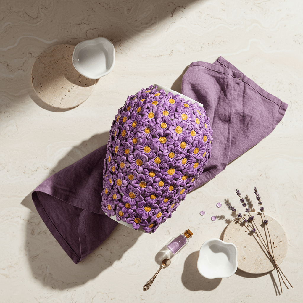 Vaso Margherite Lilla - Sua Maestà Sicilia