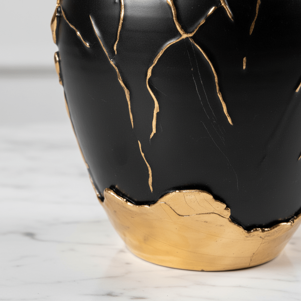 Vaso Oro Nero - Sua Maestà Sicilia