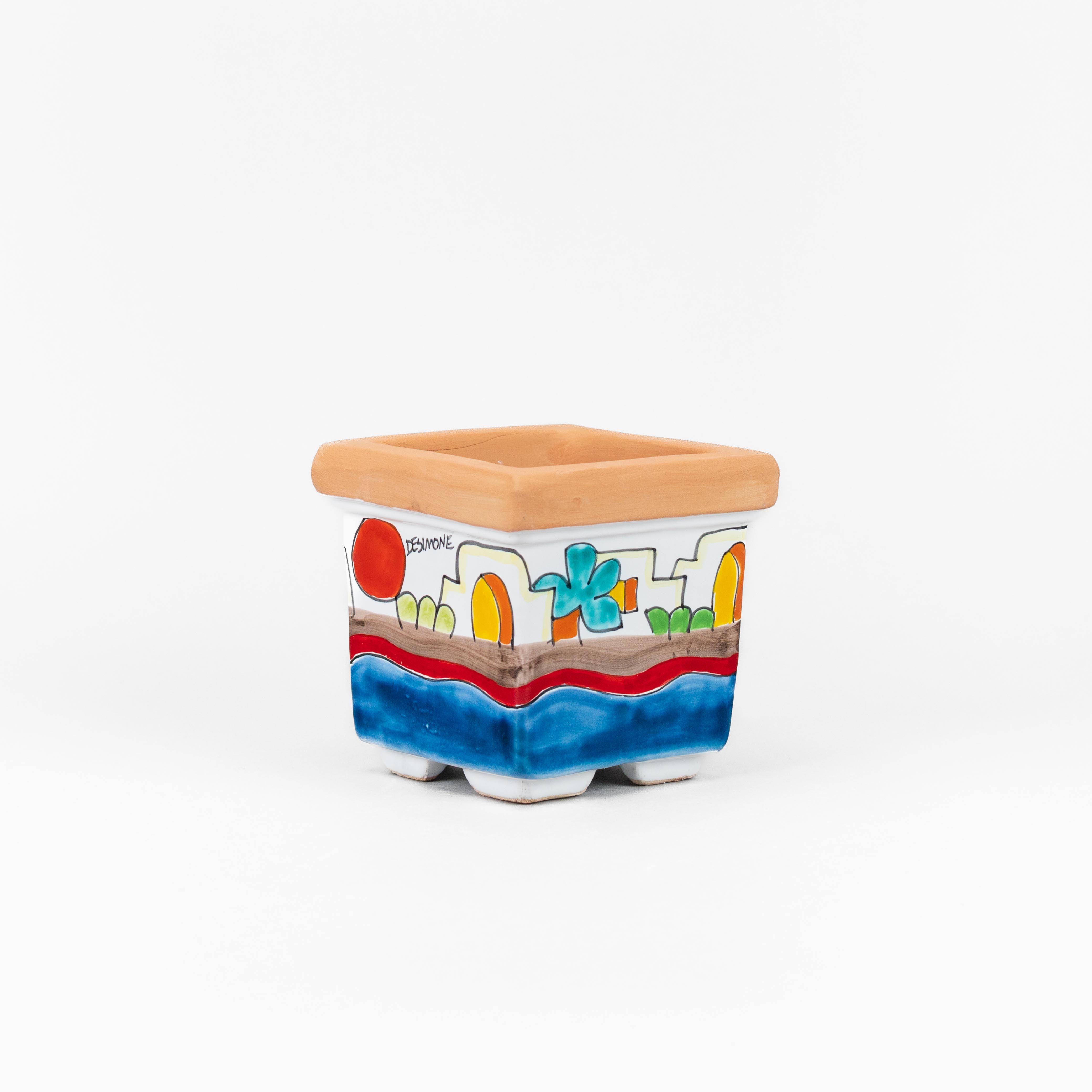 Cache-pot carré Dammusi
