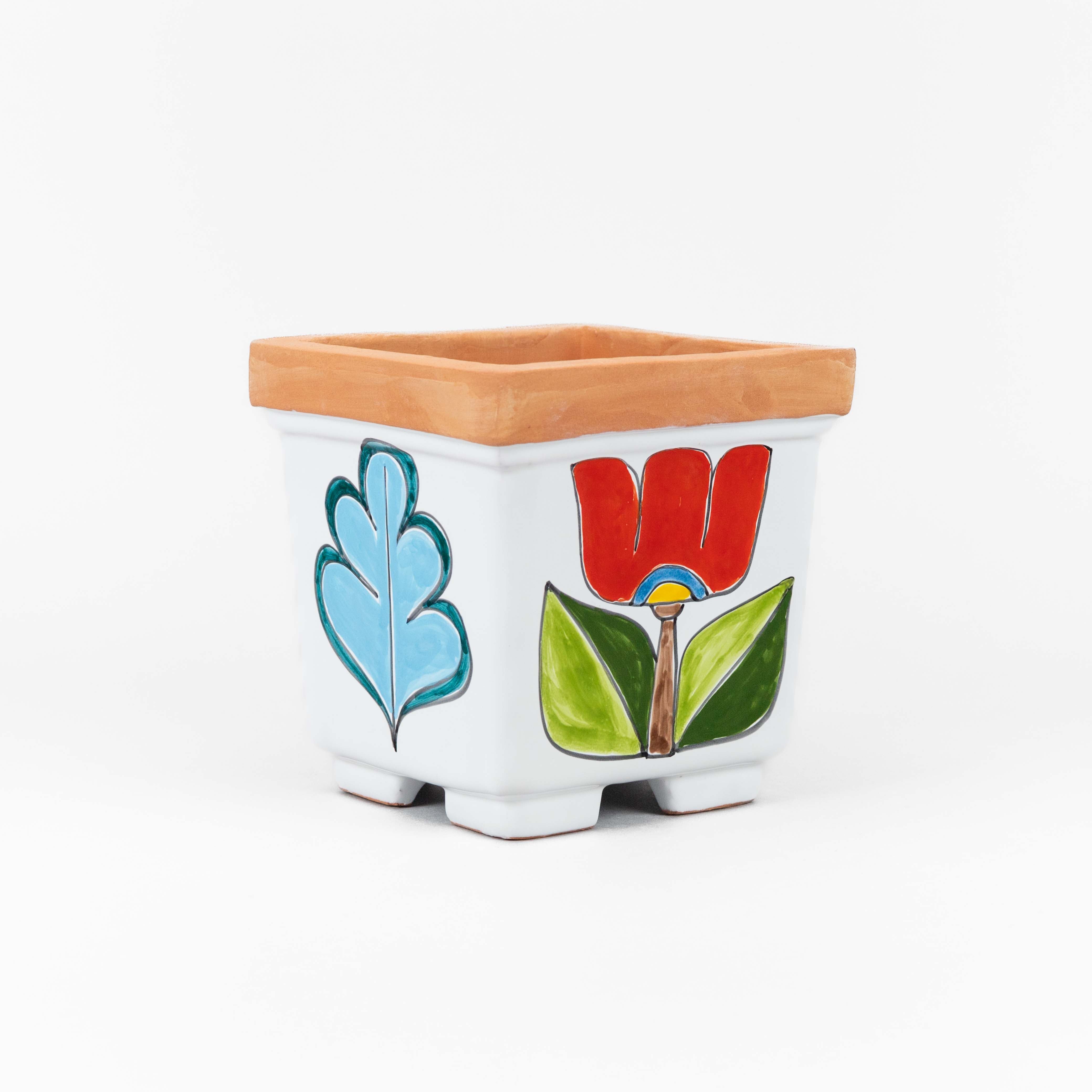 Cache-pot carré Gallo