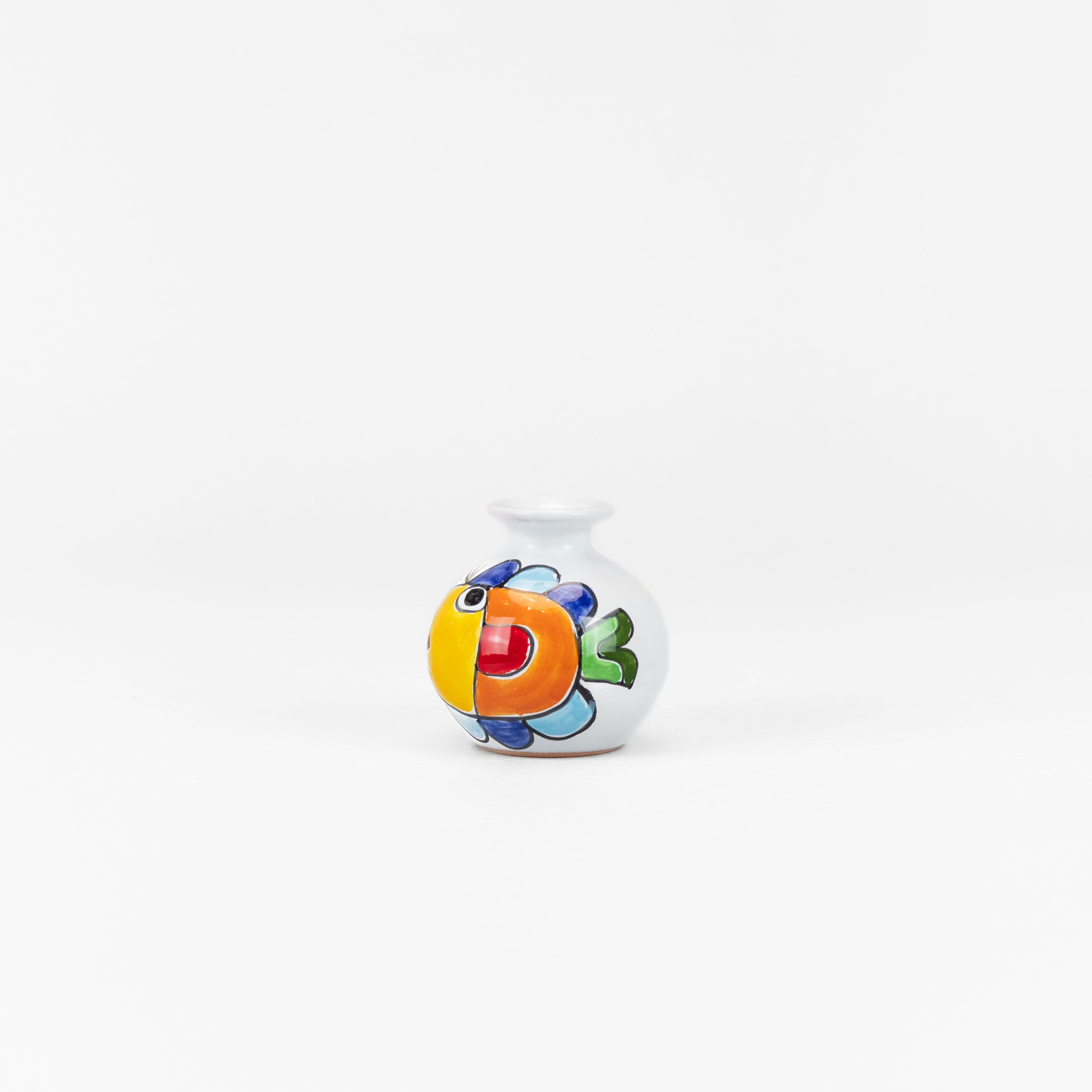 Vase rond Poisson
