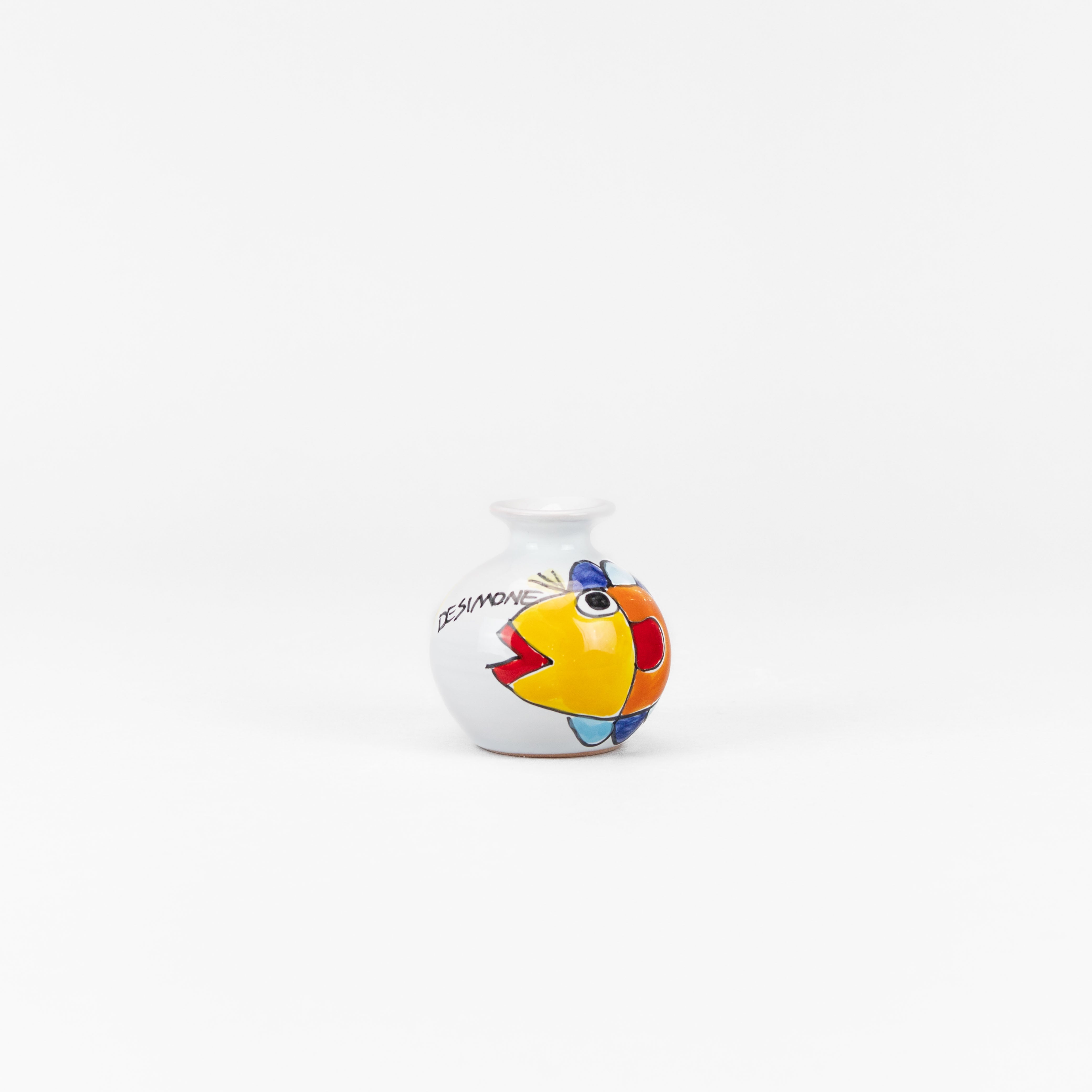 Vase rond Poisson