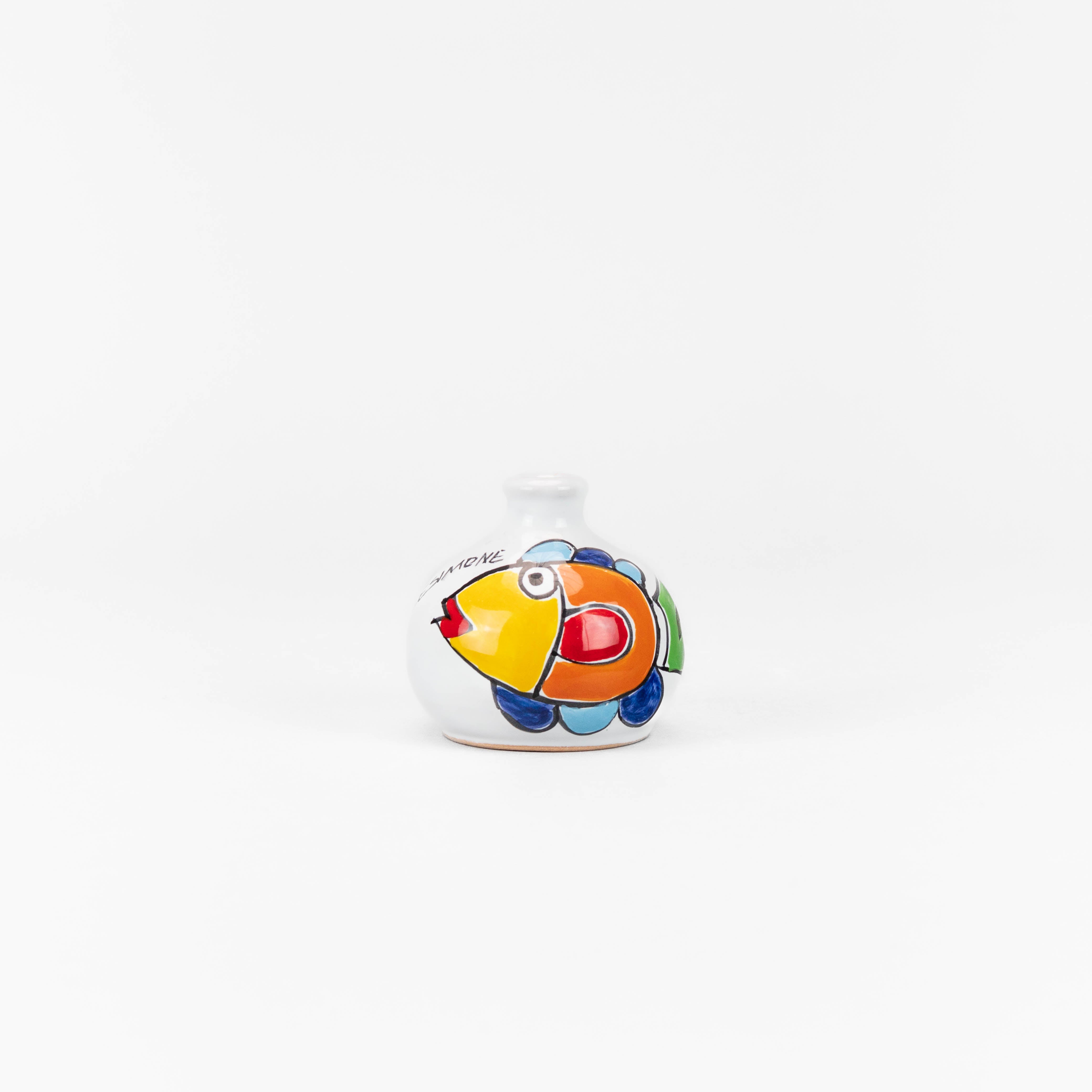 Vase rond Poisson