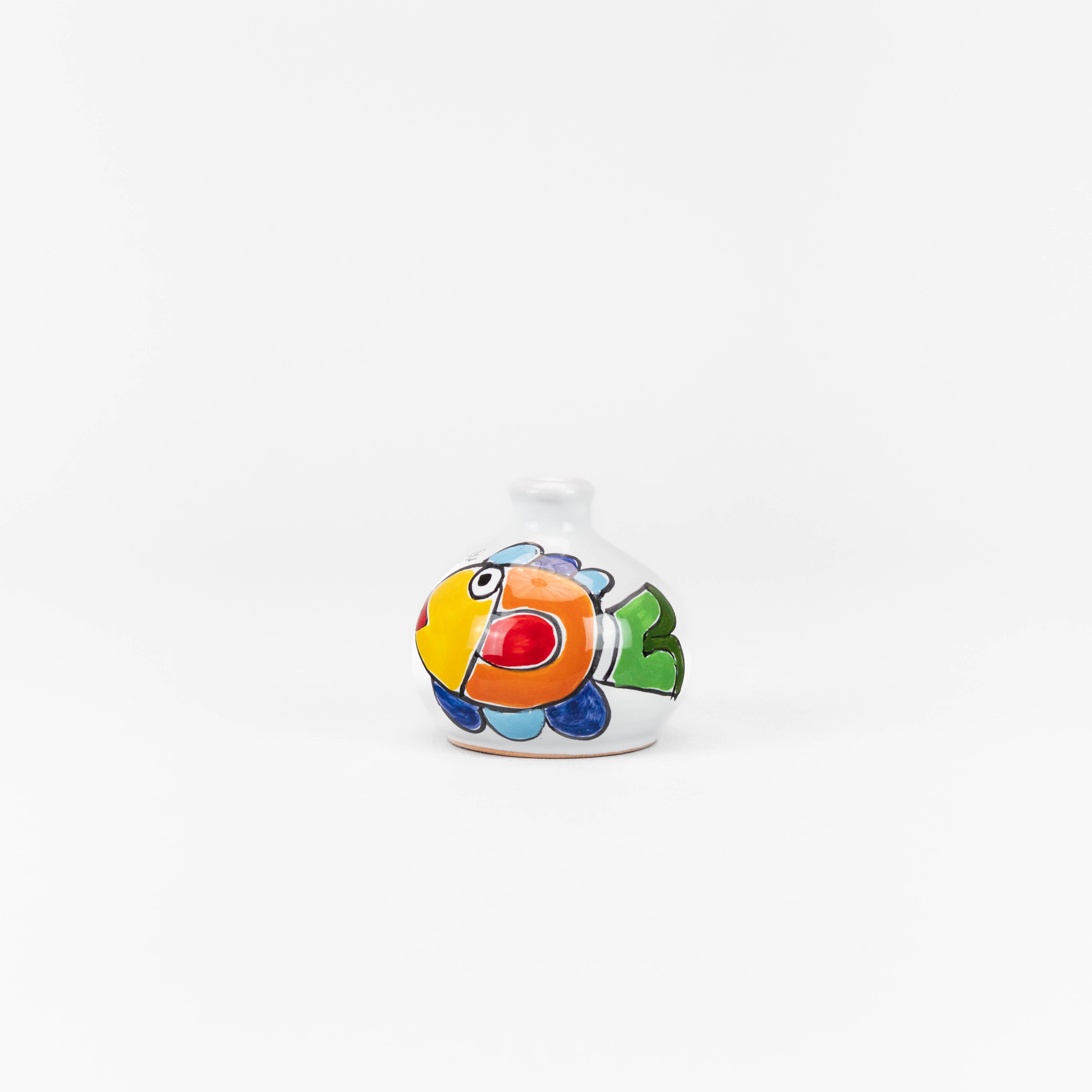 Vase rond Poisson