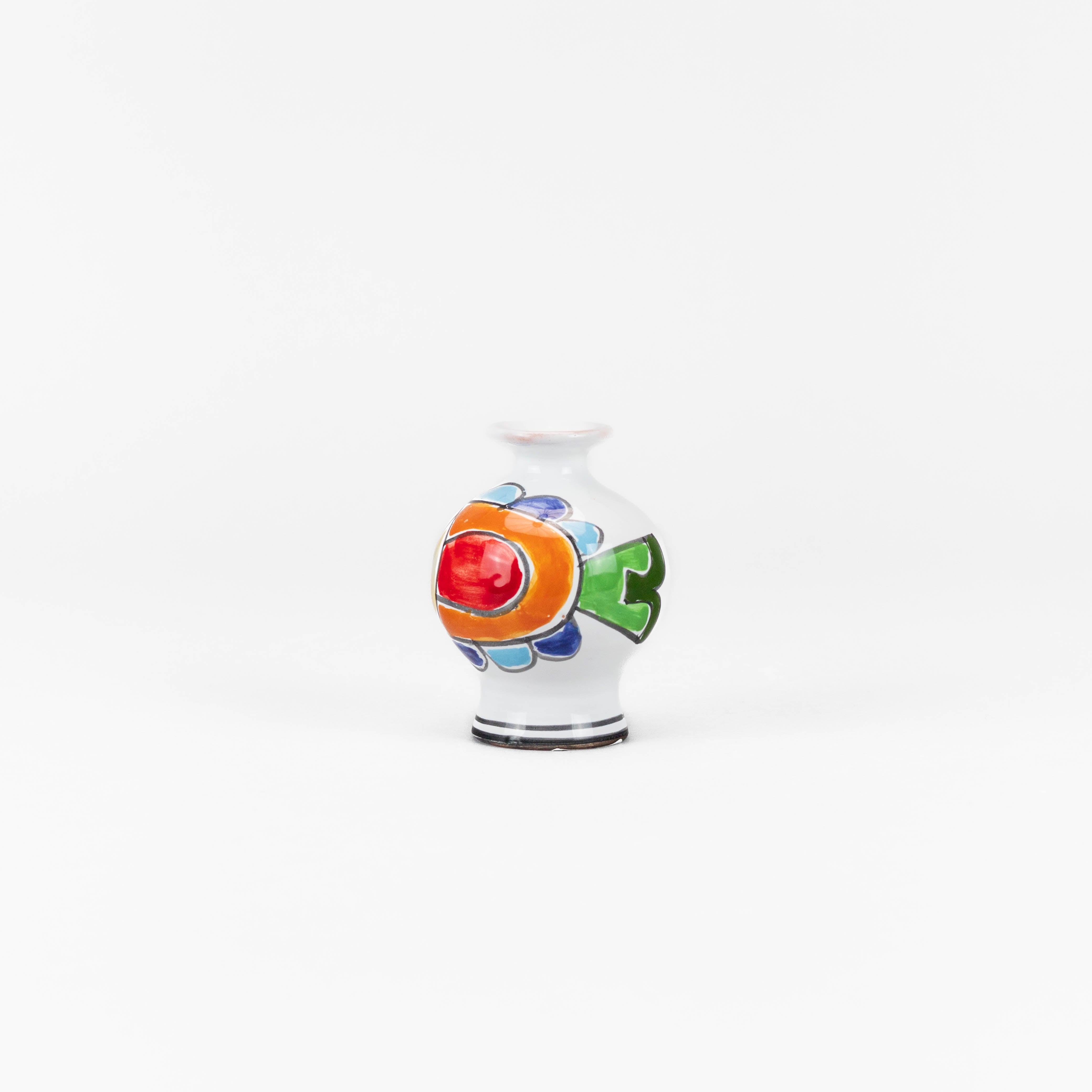 Vase rond Poisson