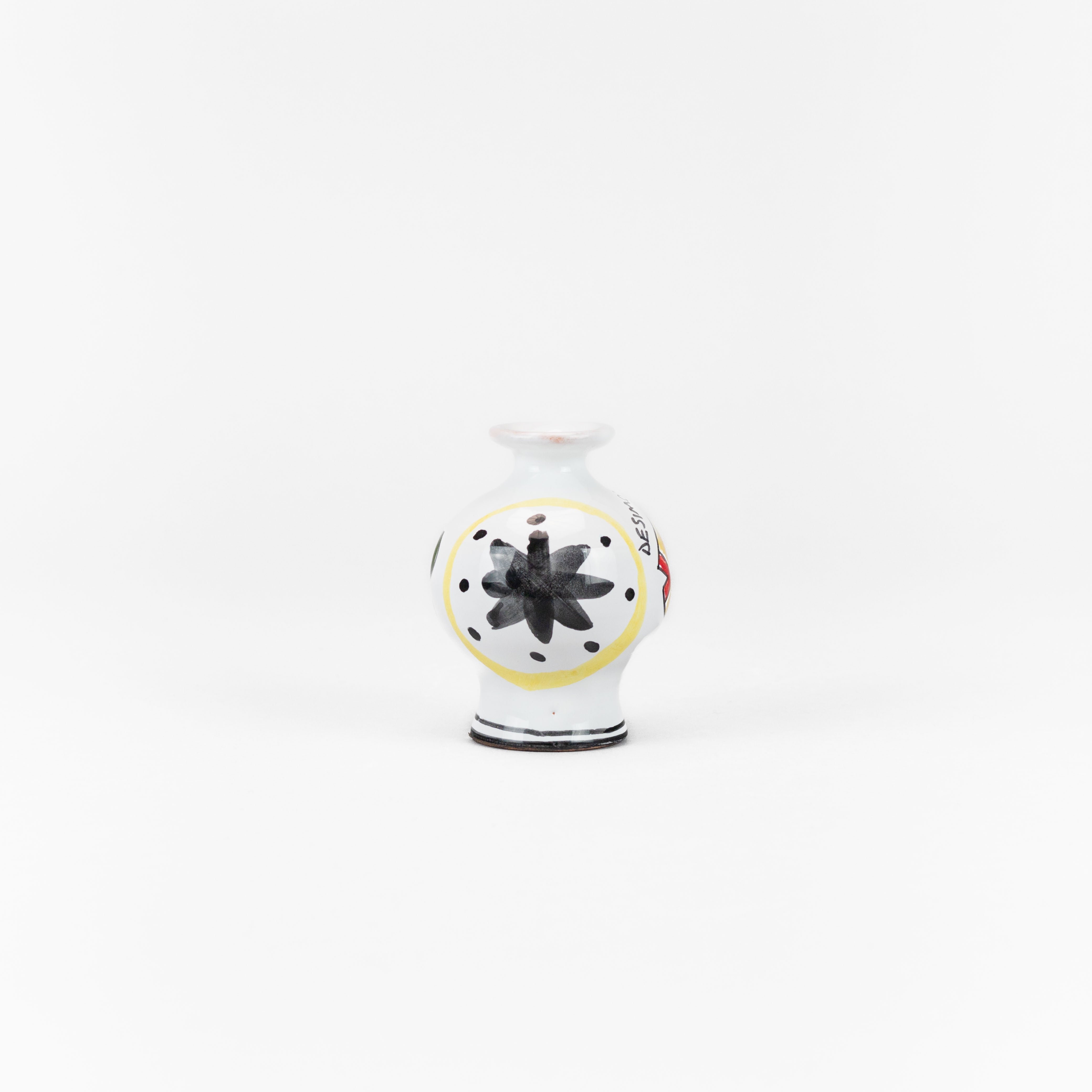 Vase rond Poisson
