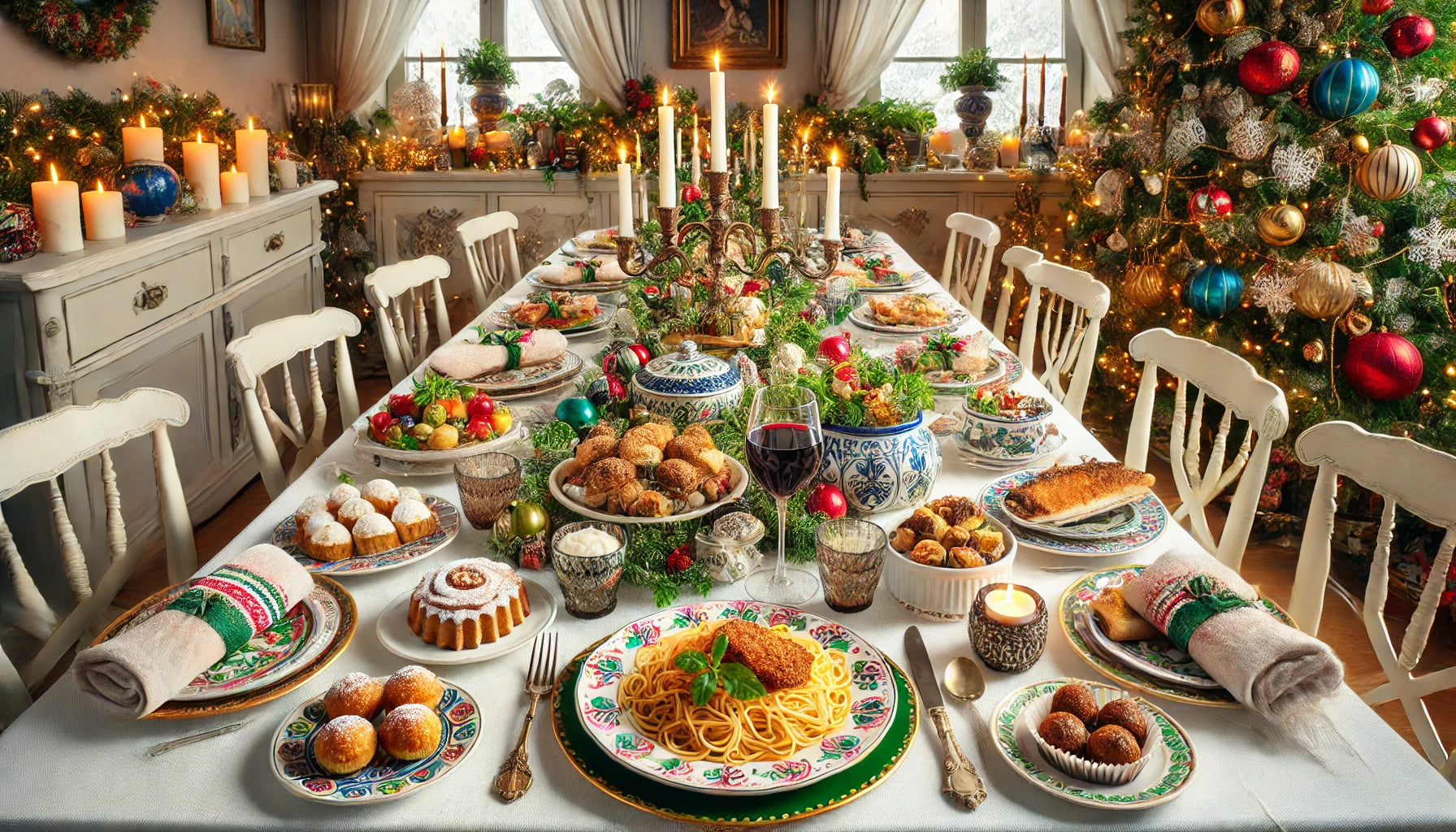 Pranzo della Vigilia di Natale con Sua Maestà Sicilia