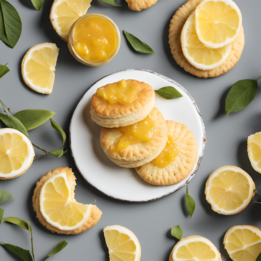 Occhio di Bue con Composta di Limoni