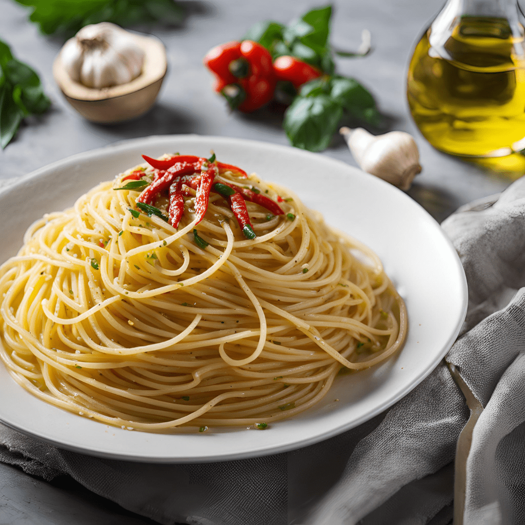 Spaghetti Aglio, Olio e Peperoncino alla Siciliana - Sua Maestà Sicilia