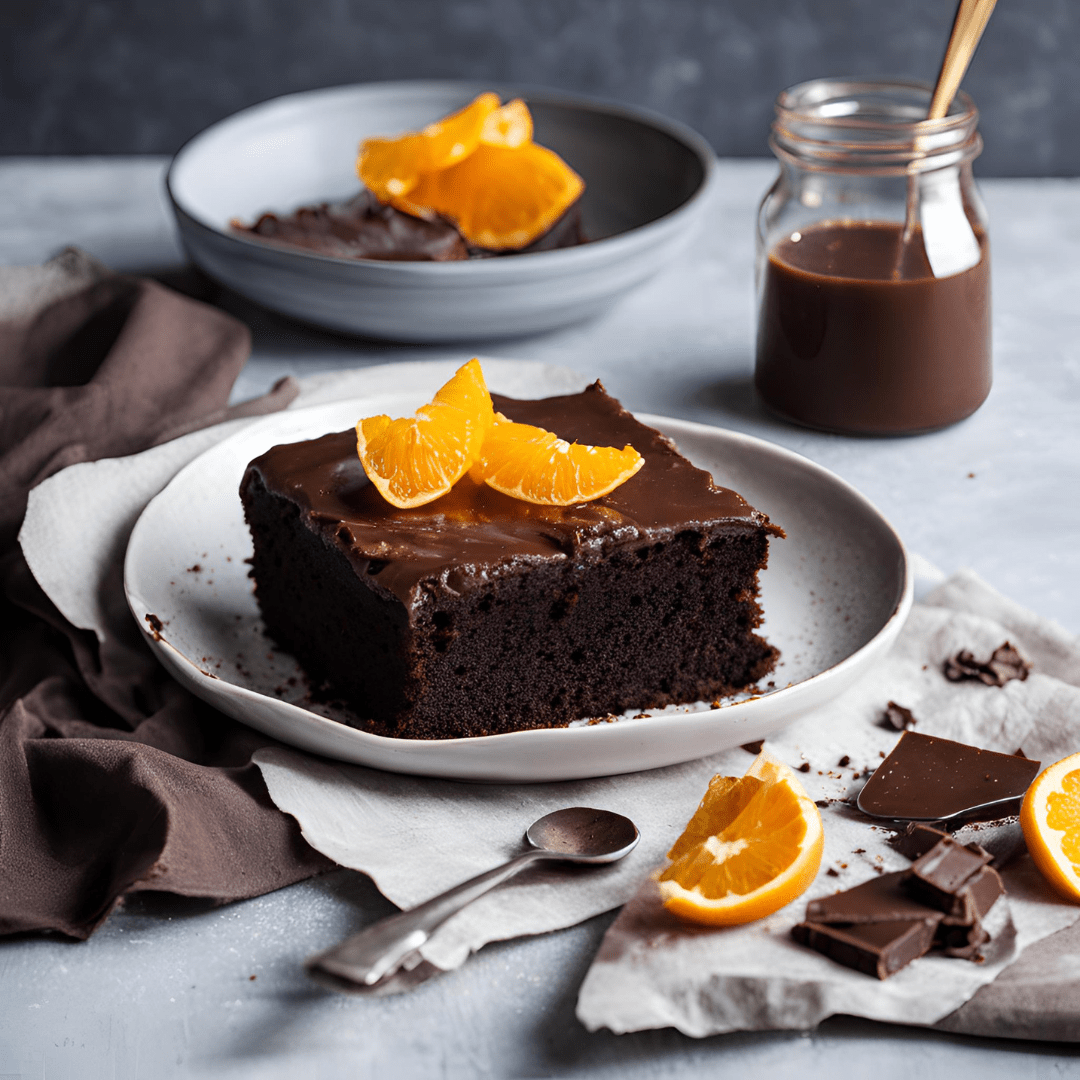 Torta al Cioccolato con Composta di Arancia e Cioccolato - Sua Maestà Sicilia
