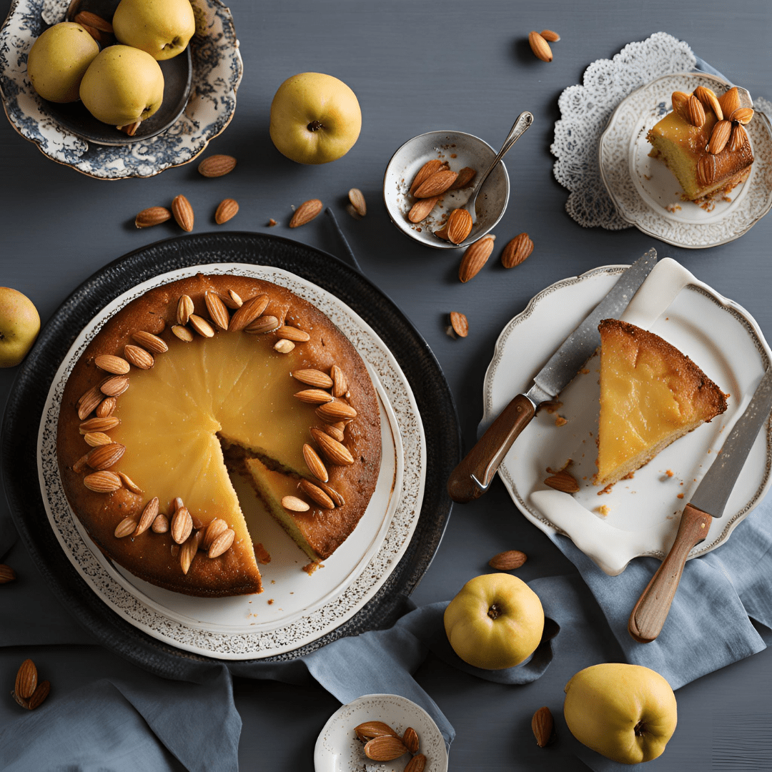 Torta di Mele Cotogne e Mandorle - Sua Maestà Sicilia
