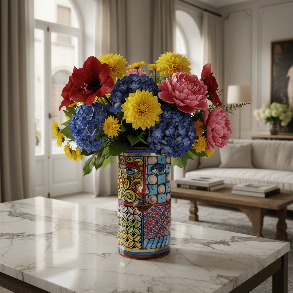 Ceramiche di Caltagirone in pronta consegna - Sua Maestà Sicilia