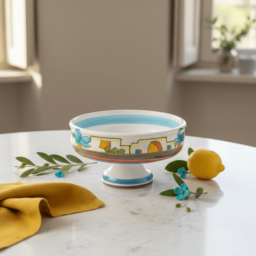 Alzata centrotavola Dammusi - Sua Maestà Sicilia