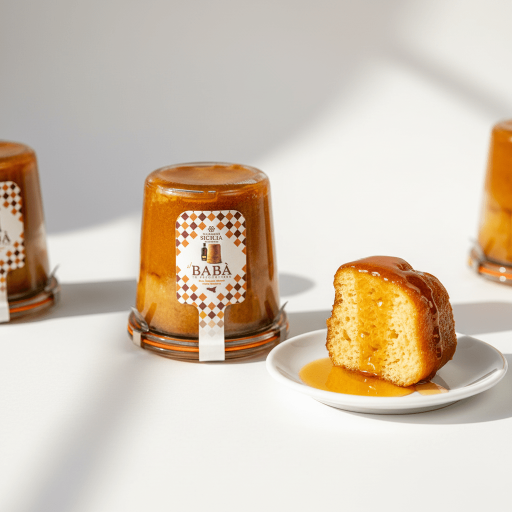 Babà al Rum Zacapa Centenario Solera Gran Reserva in vasocottura - Sua Maestà Sicilia