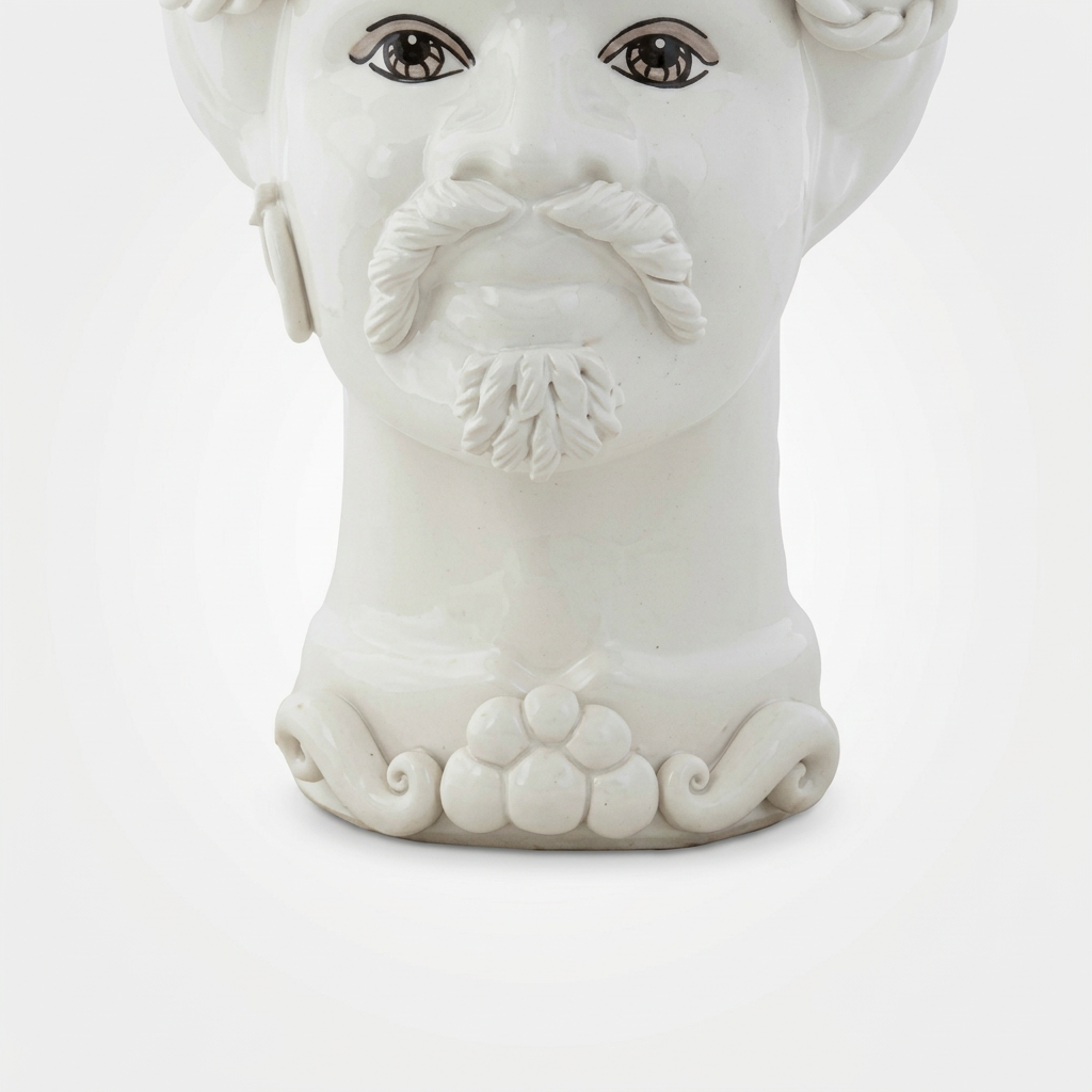Bianco Lucido uomo, dettaglio