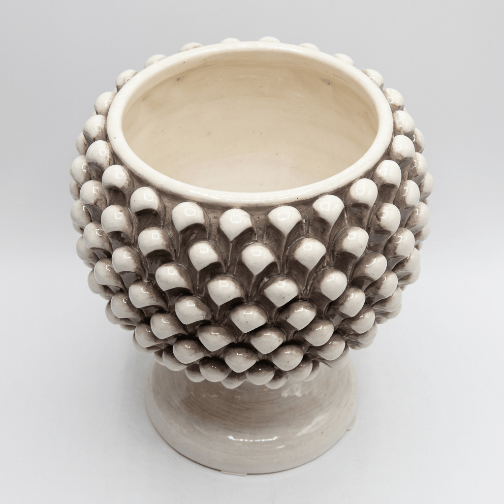 Cachepot Bianco Antico - Sua Maestà Sicilia