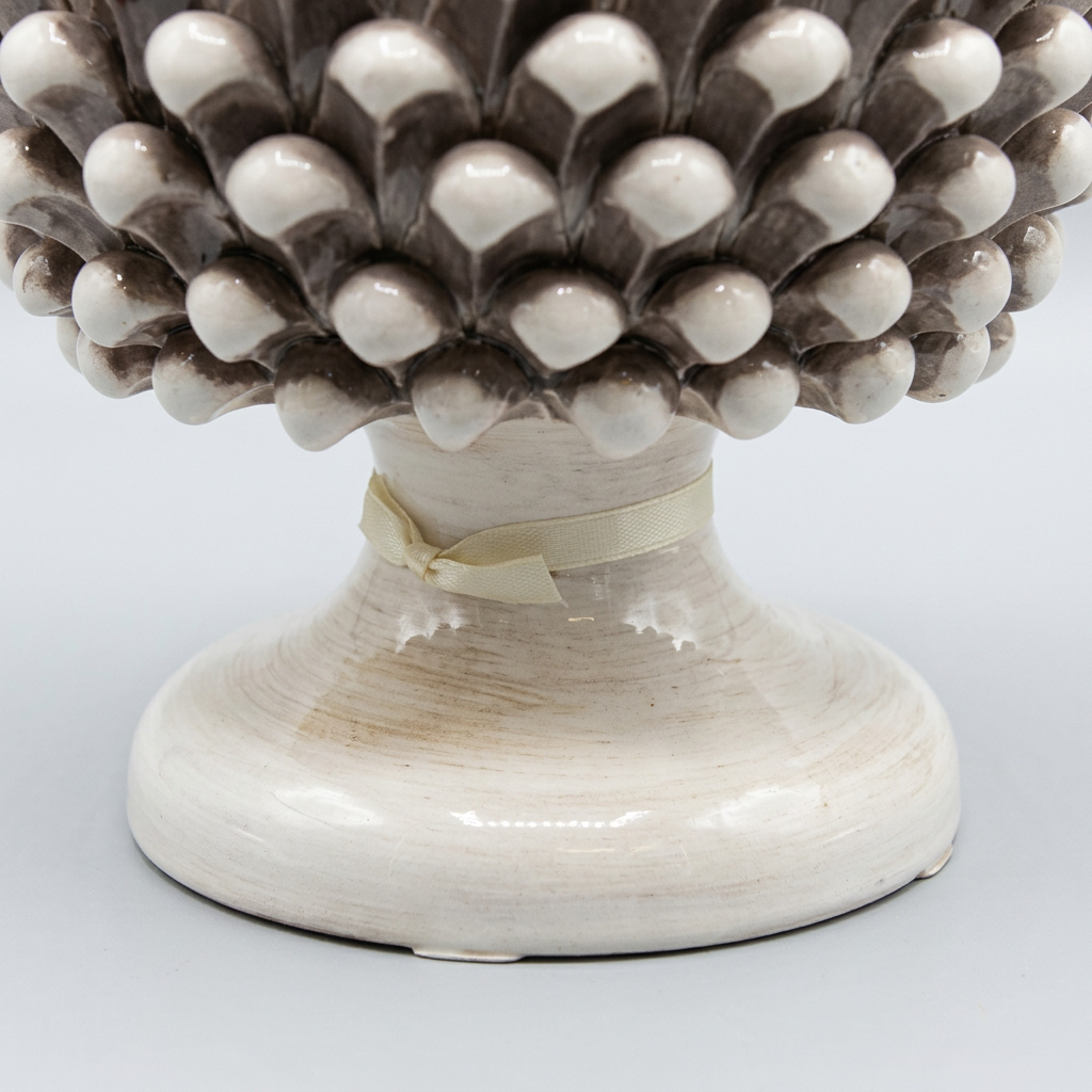 Cachepot bianco antico, 4 base
