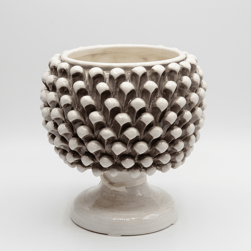 Cachepot Bianco Antico - Sua Maestà Sicilia