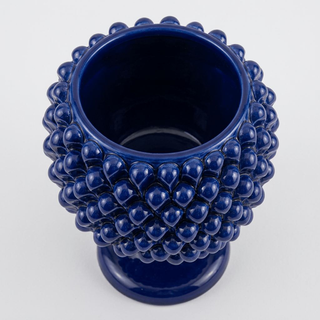 Cachepot Blu - Sua Maestà Sicilia