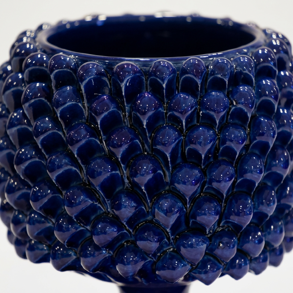 Cachepot blu, nuova foto 3 dettaglio