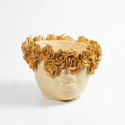 Cachepot Flora Giallo - Sua Maestà Sicilia