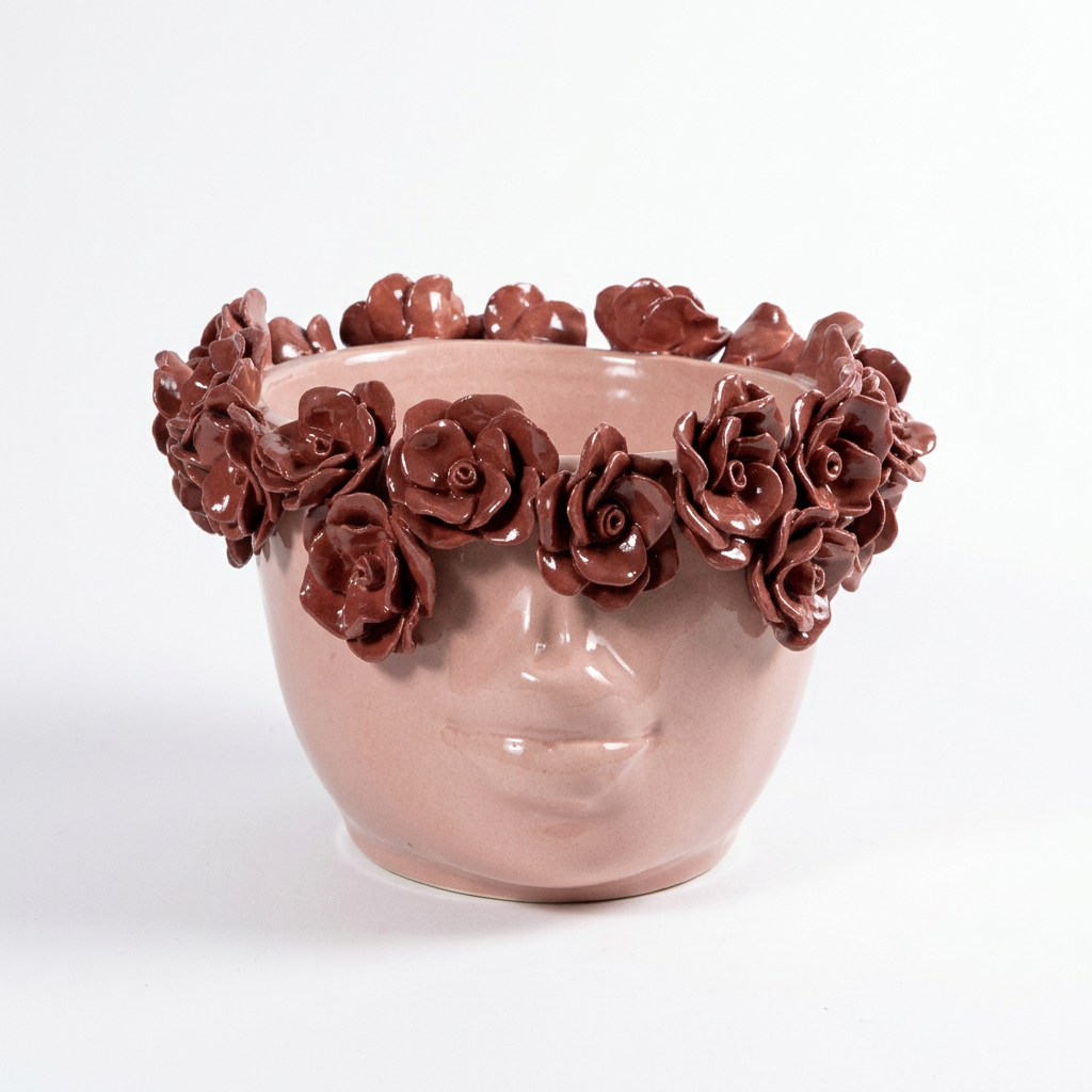 Cachepot Flora Rosa