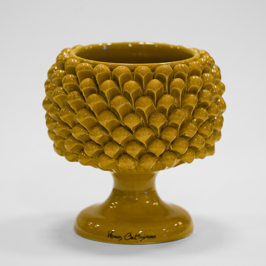 Cachepot senape, 1 frontale