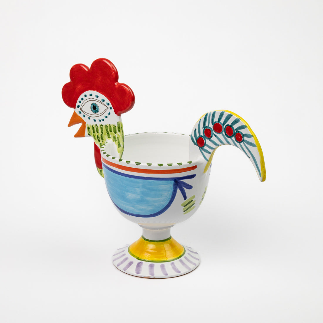 Rooster plant holder