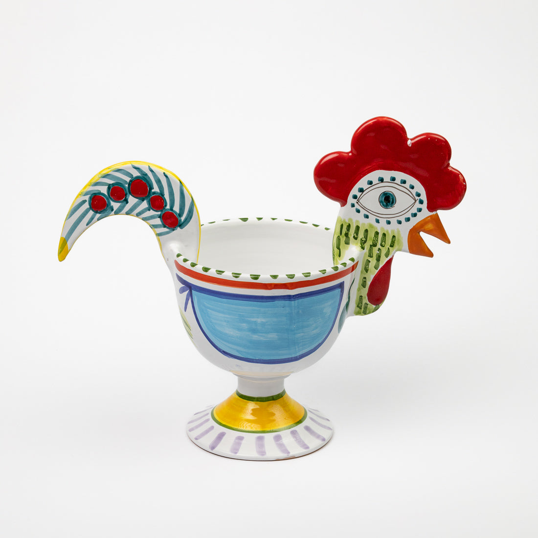 Rooster plant holder