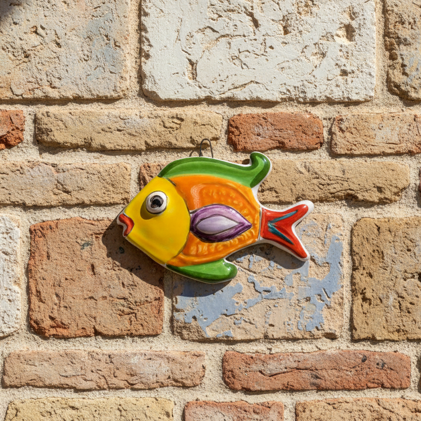Fish in bas-relief