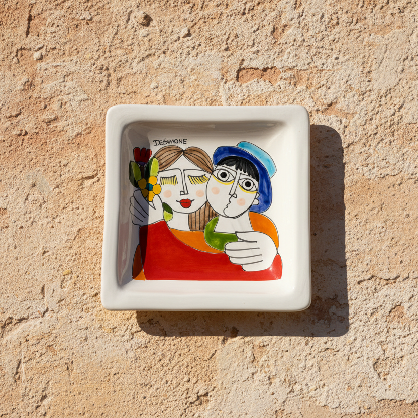 Plaque carrée Engagé