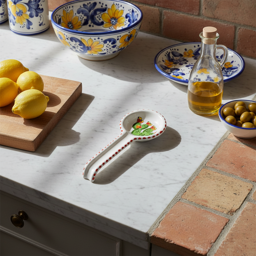 Poggiamestolo tondo Fichi d'India